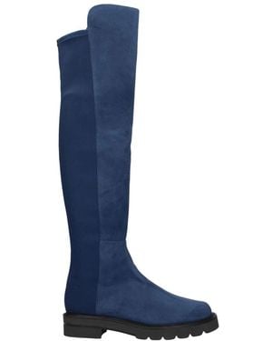 Stuart Weitzman Over-Knee Boots - Bleu