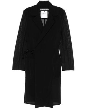 Junya Watanabe Trench Coats - Negro