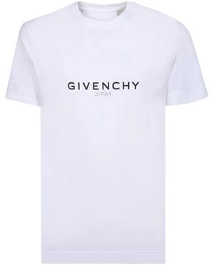 Givenchy Weißes t-shirt klassischer stil komfort