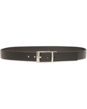 Bally Zwart Shiffie Leren Riem - Bruin
