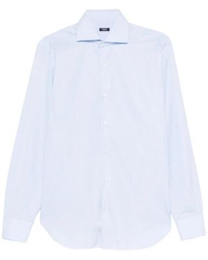 Barba Napoli Formal Shirts - White