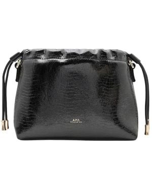 A.P.C. Bucket Bags - Black