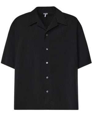Loewe Short Sleeve Shirts - Black