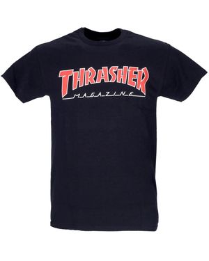 Thrasher T-Shirts - Azul