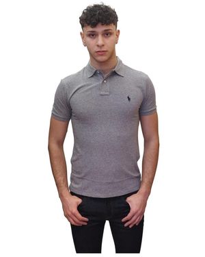 Ralph Lauren Poloshirt Mit Kurzen Ärmeln &#39;Grau&#39