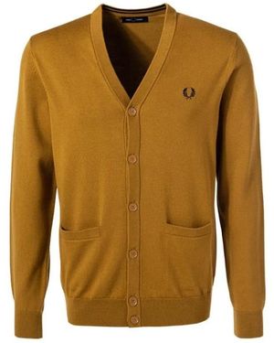 Fred Perry Cardigans - Marrone
