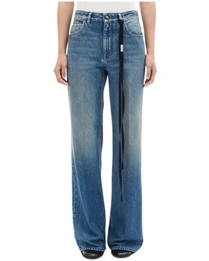 Ann Demeulemeester Bootcut Jeans - Blue