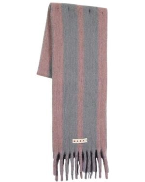 Marni Winter Scarves - Purple
