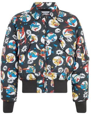 Moschino Bomber Jackets - Azul