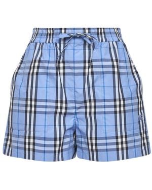 Burberry Short Shorts - Blue