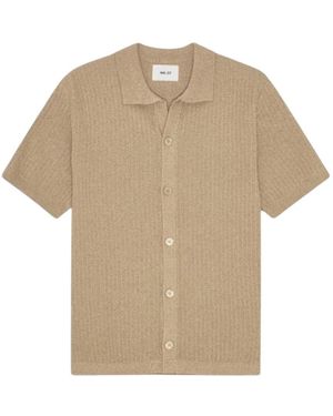 NN07 Knit Polo - Naturel