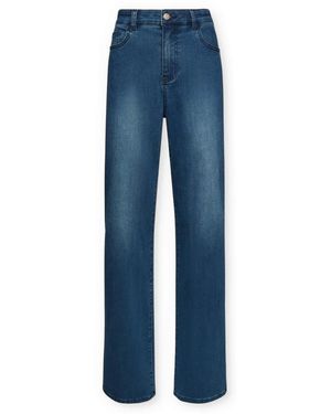 Elena Miro Straight Jeans - Blu