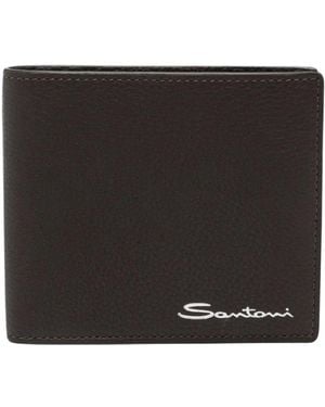 Santoni Wallets & Cardholders - Negro