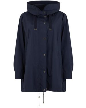 Moorer Jaclyn Parka - Blau