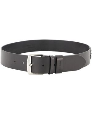 Simone Rocha Accessoires ,Zwart ,Leer Emb Belt