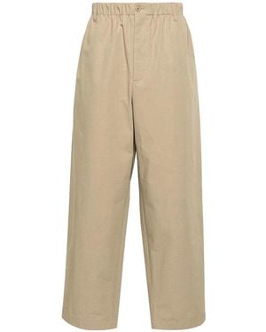 Gucci Wide Trousers - Neutro