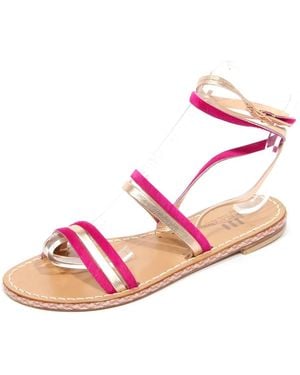 Emanuela Caruso Flat Sandals - Rosa