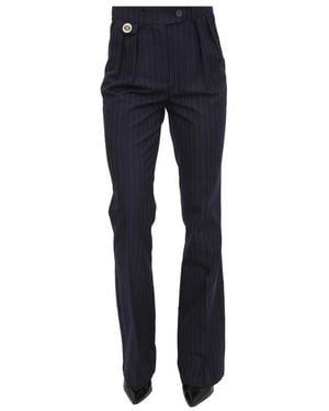 Fracomina Wide Pants - Blue
