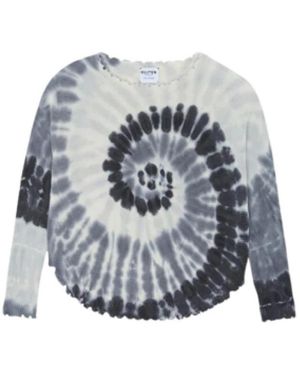 Kujten Tops ,Veelkleurig ,Kasjmier Pull Cachemire Tie & Dye - Grijs
