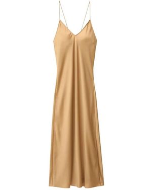 Ba&sh Kleedjes ,Bruin ,Ciana Dress - Naturel