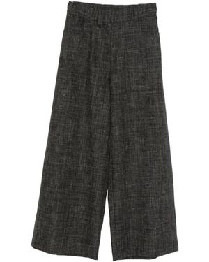 Alysi Wide Trousers - Grey