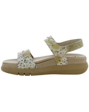 Mobils Schoenen ,Veelkleurig ,Leer Farra Sandal - Groen
