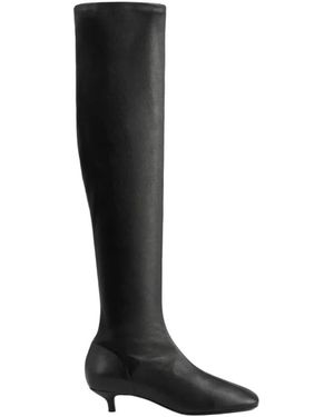 TOTEME Over-Knee Boots - Nero