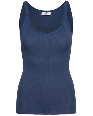 Rosemunde Sleeveless Tops - Bleu