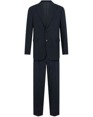 Brooks Brothers Single Breasted Suits - Blue