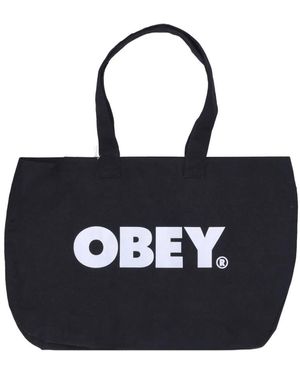 Obey Tote Bags - Negro