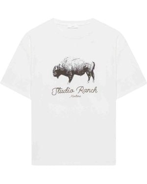1989 STUDIO Weißes T-Shirt Kurzarm Rundhals