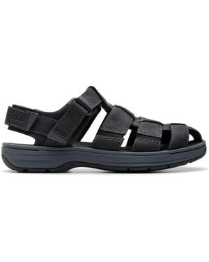 Clarks Flat Sandals - Nero