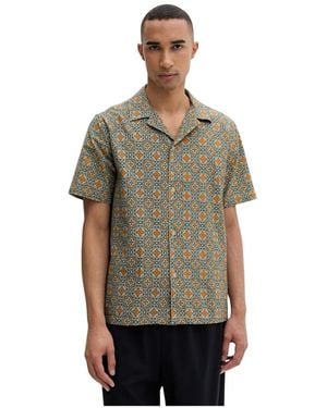 Les Deux Short Sleeve Shirts - Verde