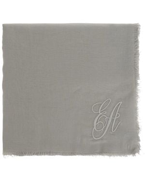 Emporio Armani Silky Scarves - Gris