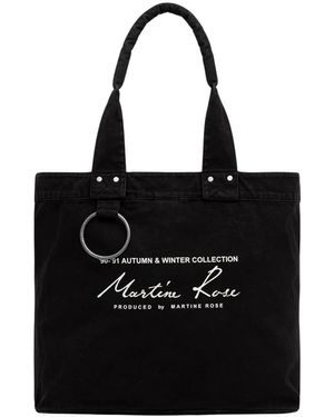 Martine Rose Tote Bags - Zwart