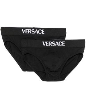 Versace Ondergoed ,Zwart ,Katoen Ondergoed
