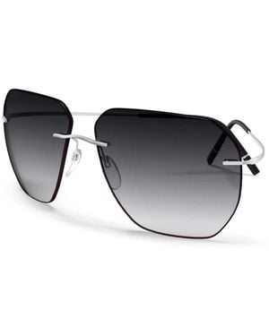 Silhouette Sunglasses - Negro