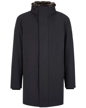 Strellson Parka Van Gemiddelde Lengte - Blauw