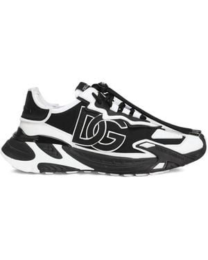 Dolce & Gabbana Weiße Sneakers Für Männer Aw25 - Schwarz