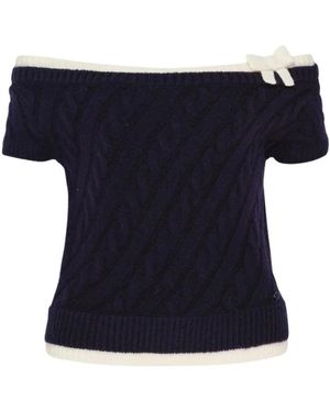 ShuShu/Tong Sleeveless Tops - Blue