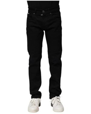 Dolce & Gabbana Slim Fit Jeans - Black