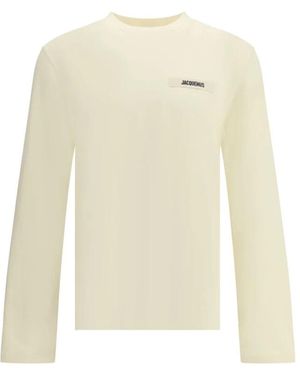 Jacquemus Long Sleeve Tops - Bianco