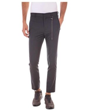 Daniele Alessandrini Slim-Fit Trousers - Blue