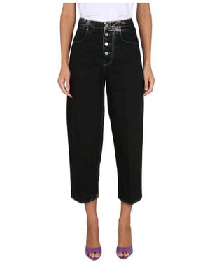 Department 5 Cropped Jeans - Black