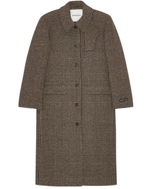 Birgitte Herskind Jassen ,Grijs ,Wol Halston Coat - Bruin