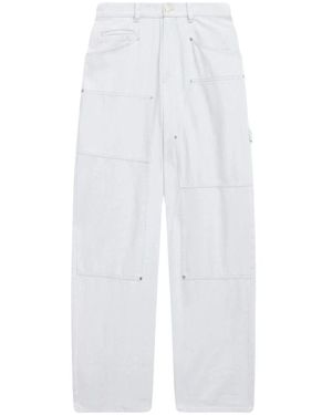Isabel Marant Denim wide leg jeans hellblau isabel marant étoile - Weiß