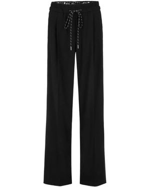 Marc Cain Wedi Weite Hose - Schwarz