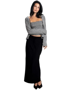 GUAJA. Maxi Skirts - Nero