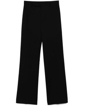 Rick Owens Wide Trousers - Negro