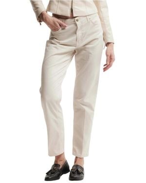 Kocca Straight Trousers - Natural
